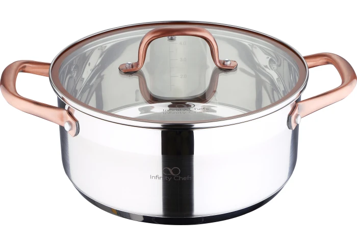 Каструля з кришкою Bergner BGIC 3502 (4,5 л)